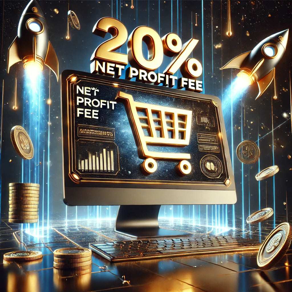 100% Optimerad Dropshipping-Butik (Avgift 20% av vinst)